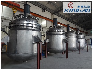 熱烈慶祝4臺(tái)純鈦反應(yīng)釜，驗(yàn)收結(jié)束！